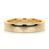 Polished Finish Yellow Gold Classic Men's Band 1
